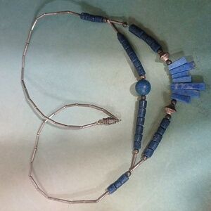 Lapis Stone Beaded Necklace